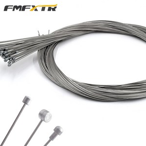 FMFXTR 로드 MTB 자전거 브레이크 변속 기어 속선 케이블 와이어, Stainless Steel  Wire core, 1개