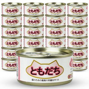 도모다찌 참치치킨 80g x24개 고양이캔, 24개