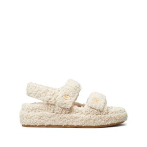 토리 버치 키라 페이크 시어링 샌들