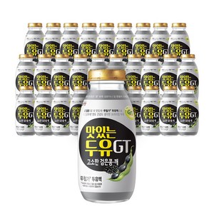 맛있는두유GT 고소한 검은콩깨 병, 200ml, 30개