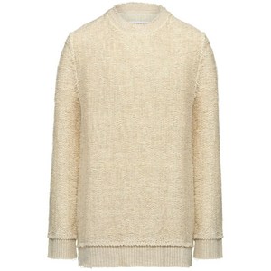 메종 마르지엘라 우븐 니트 크루넥 스웨터