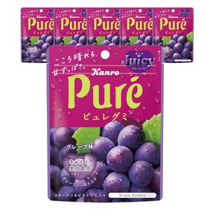 칸로 퓨레 구미 그레이프 맛, 56g, 6개