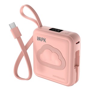 WAPIK 초소형 미니 고속충전 보조배터리 M2 PD 22.5W 10000mAh