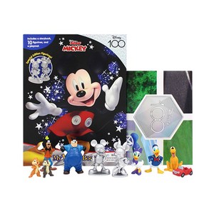 Disney Mickey 100 My Busy Books Edition:[ 미니피규어 10개 놀이판 포함 ], Disney Mickey 100 My Busy Bo.., Phidal Publishing(저), Phidal Publishing