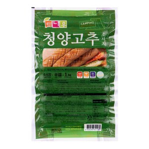 도나우 청양고추 소시지 1kg, 1개