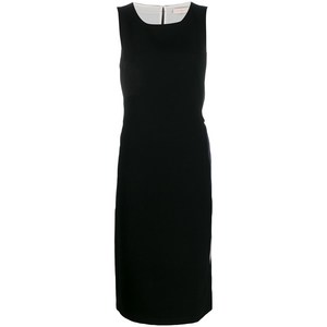 토리 버치 스트라이프 패널 미디 드레스