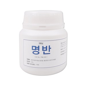 삼현제약 명반 180g, 1개