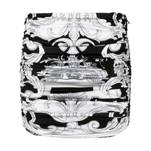 베르사체 베르사체 바로크 프린트 미니 스커트