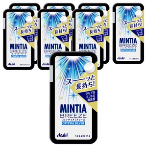 일본 아사히 민티아 브리즈 크리스탈 실버 30립 x8개