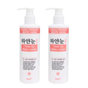 1+1 넬라 하얀눈 톤업 바디로션 250ml /화이트닝바디로션 색소침착, 1+1 넬라 하얀눈 톤업 바디로션 250ml /화이트닝, 2개