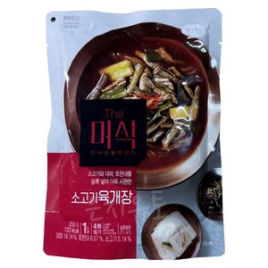 더미식 소고기 육개장, 350g, 3개