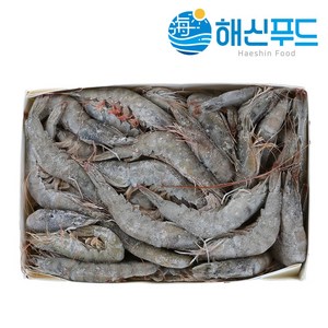 [업소용] 흰다리 새우 냉동 페루산 구이 새우장용 12kg, 12kg [2kgX6팩] 대 30/40, 1박스