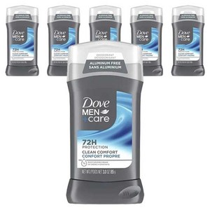 도브 맨 +케어 데오드란트 클린 컴포트, 85g, 6개