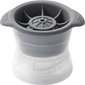 원형 얼음틀, 그레이, 소형(6.5 x 8..., 1개