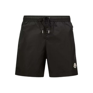 몽클레르 로고 패치 스윔 쇼츠, 블랙계열, Standard L(KR 100-180)