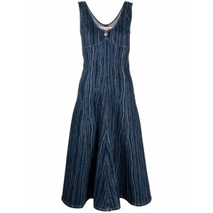 마르니 마르니 민소매 데님 드레스, 블루계열, Italy 40(KR 55)