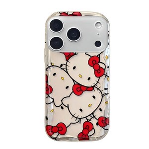 BuyChoo 산리오 헬로키티 패턴 휴대폰 케이스