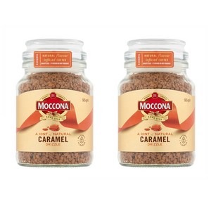 모코나 인스턴트 커피 95g 2팩 카라멜 Moccona Feeze Died Instant Coffee Caamel 95g, 2개, 1개입