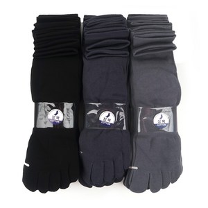 가나양말 남자 장목길이 발가락양말 10족