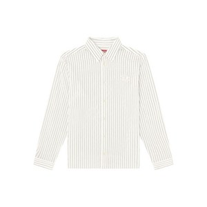 디젤 스트라이프 셔츠, 그레이계열+화이트계열, Italy 48(KR 100-105)