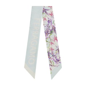 페라가모 플로럴 블룸 실크 스카프