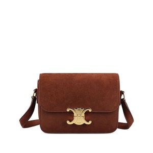 셀린느 클래스프 스웨이드 백팩