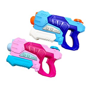스타토이 슈퍼크렐 워터건 2종, blue + pink, 1세트