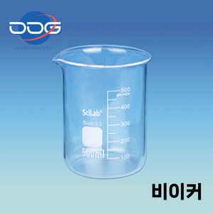 국산 국내산 다용도 눈금 유리 비커 비이커, 1개, 150ml