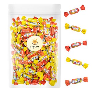 크라운 마이쮸 캔털루프멜론 애플망고 츄잉캔디 대용량 어린이간식 100개