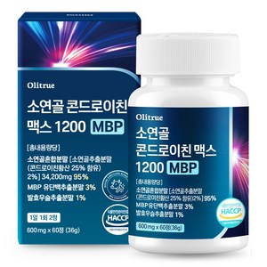 소연골 콘드로이친 mbp 95% 해썹인증, 60정, 1개