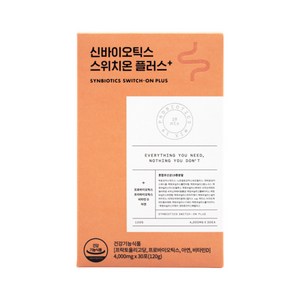 신바이오틱스 스위치온 플러스 4000mg X 30포 1통 I, 1세트, 200g