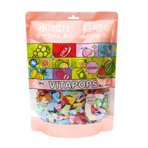 샤오커오라 비타팝스캔디 12가지맛 믹스, 500g, 1개