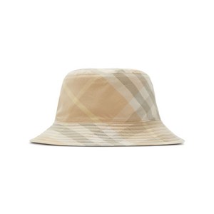 버버리 체크 패턴 리버서블 버킷 햇