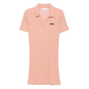 메종키츠네 골지 폴로 드레스, 핑크계열, M(KR 66)