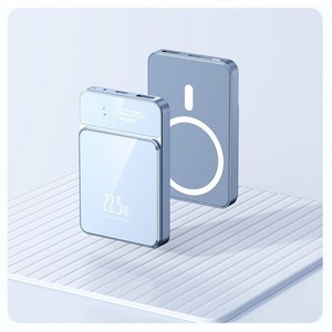 보조배터리 맥세이프보조배터리 20000mAh 대용량 초슬림 초경량 3in1 슈퍼 급속충전22.5W 무선충전 보조배터리 항공 표준에 부합