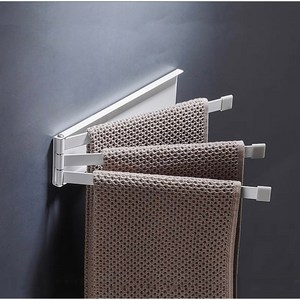 뉴스타 자석형 탄소강 접이식 180도회전 수납걸이 3단