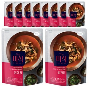 하림 더미식닭개장, 350g, 10개