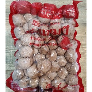 가온 소고기볼 룩신느아 미트볼1키로그램 박소 bakso worldfood, 1개, 1kg