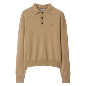 버버리 캐시미어 폴로 셔츠, 베이지계열, Mid standard XXL(KR 120)
