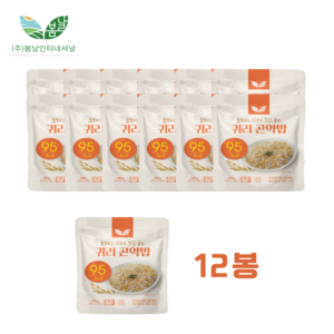 봄날) 90kcal 곤약밥 2종(귀리 현미) 150g, 12개