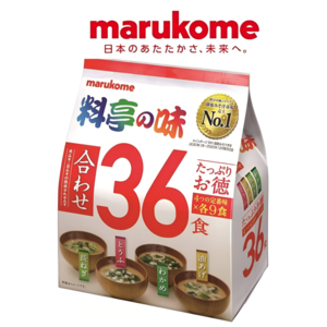 마루코메 요리정의 맛 모듬 파 + 두부 + 미역 + 유부 36개입, 3개