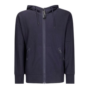 C.P.컴퍼니 고글 디테일 후드 스웨트셔츠, 블루계열, Standard L(KR 105)