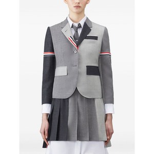 톰 브라운 투플라이 펀 믹스 프레스코 패널 블레이저, 그레이계열, Italy 46(KR 88)