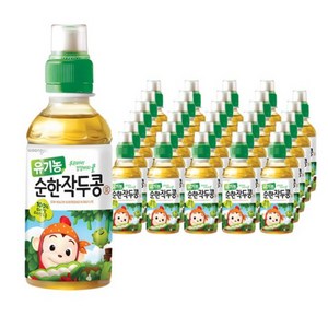 웅진 유기농 순한작두콩차, 200ml, 48개