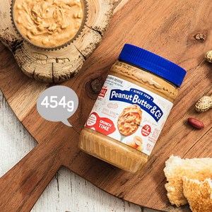 피넛버터앤코 땅콩버터잼 크런치 타임, 454g, 4개