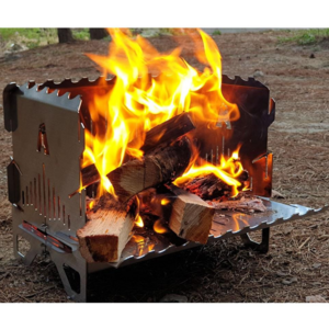 파미고 변신가능 4-in-1 그릴 불멍 화로대 난로 유닛화로대