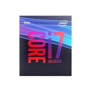 Intel Core i79700K 데스크탑 프로세서 8코어 최대 3.6GHz Turbo 잠금 해제 LGA1151 300 시리즈 95W I79700K