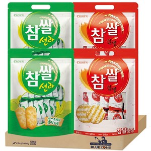 블루존 크라운 참쌀선과 참쌀설병 대용량 1046g, 1044g, 147개