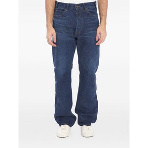 셀린느 로고 패치 진, 블루계열, Waist (in) 32(KR 81)