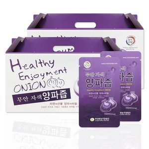 100% 무안 자색 양파즙 /30포/60포/90포/120포/150포/180포/, 6개, 3L